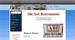 Desktop Screenshot of abibiz.com